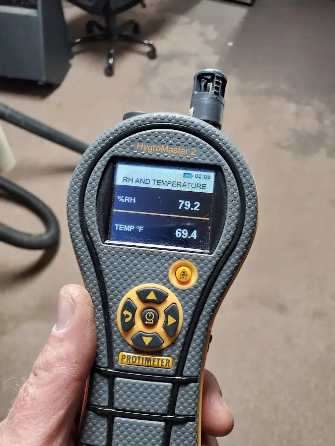 Moisture meter humidity assessment for Fire & Smoke Damage Restoration in Elko New Market